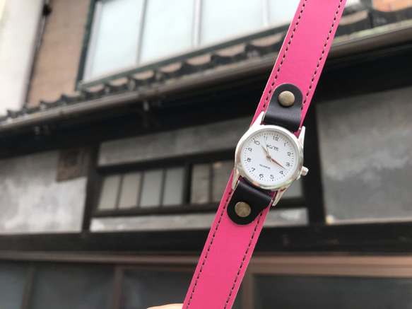 [免運費] 每天都想佩戴的手錶“Stitch Run Watch” Made to order (SRW-PWK-OA) II 第2張的照片