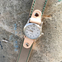 [免運費] 每天都想佩戴的手錶“Stitch Run Watch” Made to order (SRW-HCW-GS) II 第3張的照片
