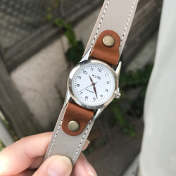 [免運費] 每天都想佩戴的手錶“Stitch Run Watch” Made to order (SRW-HPB-WA) II 第2張的照片