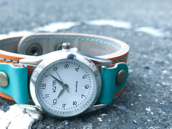 [免運費] 每天都想佩戴的手錶“Stitch Run Watch” Made to order (SRW-CHT-TA) II 第1張的照片