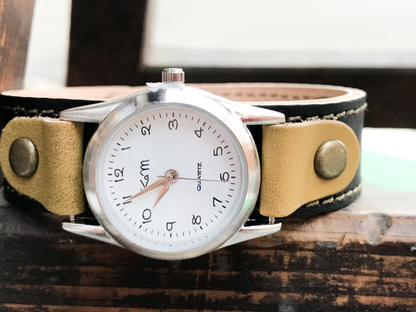 [免運費] 每天都想佩戴的手錶“Stitch Run Watch” Made to order (SRW-KWO-OA) II 第1張的照片