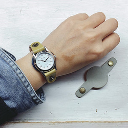 カラフルポップ華奢シルエット COVER BRACE 腕時計 // 受注生産 2枚目の画像