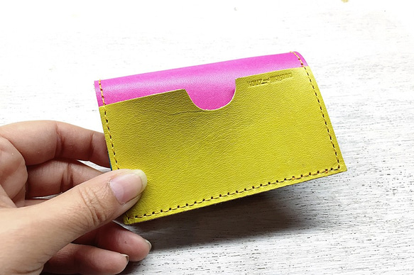 ベーシックな名刺入れ FOLD FLAP CARD CASE // 受注生産 2枚目の画像