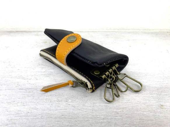 ▲口袋一個很酷的黑色蜂蜜口音“口袋泵鑰匙盒”也用於換幣（PPK-KKC-C） 第2張的照片