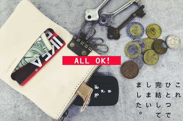 ▲ POCKET 成人造型 Kimeru 三色“Pocket Plump Key Case”零錢包 (PPK-RHN-W) 第5張的照片