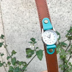 [免運費] 每天都想佩戴的手錶“Stitch Run Watch” Made to order (SRW-BNT-OA) II 第3張的照片