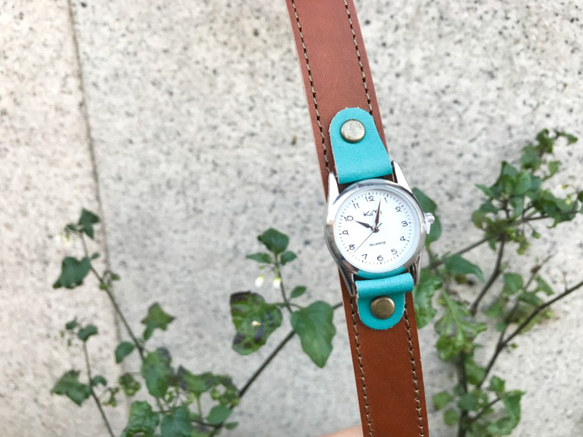 [免運費] 每天都想佩戴的手錶“Stitch Run Watch” Made to order (SRW-BNT-OA) II 第3張的照片