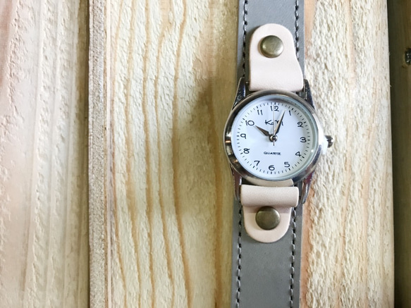 [免運費] 每天都想佩戴的手錶“Stitch Run Watch” Made to order (SRW-HHW-HA) II 第2張的照片