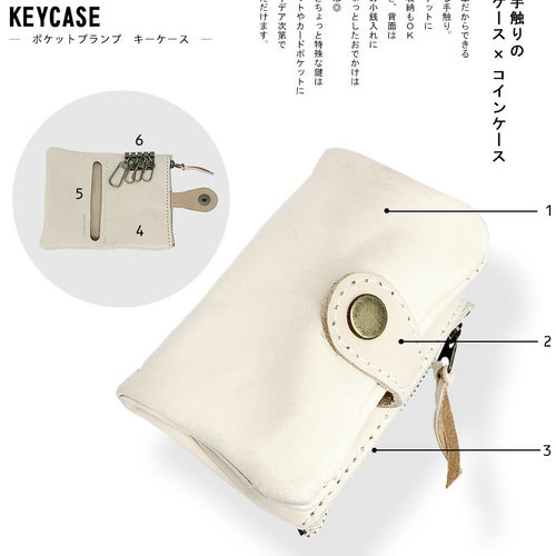 △POCKET カジュアルポップに心躍る♪「ポケットプランプ キー