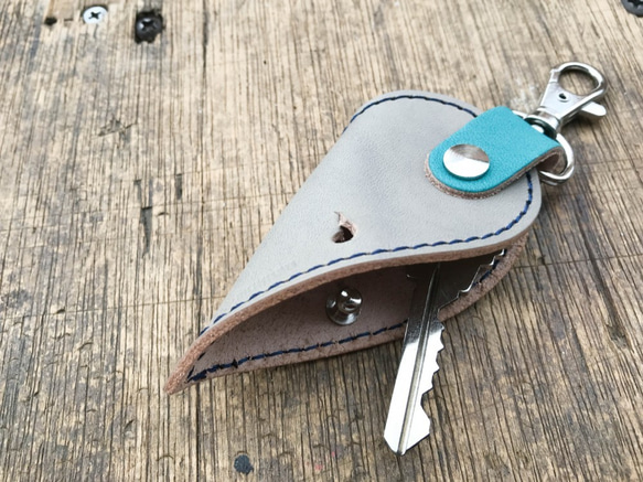 【免費送貨】可以成對保存的兩顆心“Iinity Hearts Slim Key Case”按訂單生產（INK-HT-N * IN 第5張的照片