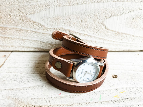 【免費送貨】捲簾/手錶，通常出售（棕色） 第1張的照片
