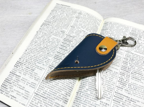 【免費送貨】可以成對保存的兩顆心“Iinity Hearts Slim Key Case”按訂單生產（INK-NR-R * IN 第2張的照片