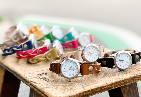 ▲EDGE「邊緣針織手錶」12種豐富色彩（AW190007） 第1張的照片