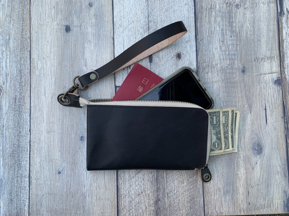 ▲ PETANT 啞光質感 Smicro Black &quot;Petant Multi Wallet&quot; 開/關 O 第2張的照片