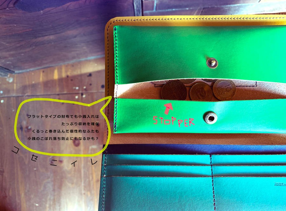 ▲LONG やっぱり大好きピンク♡ピンク「ロングフラット 長財布」滑らかな手触り（LFW-PGPPW-N） 6枚目の画像