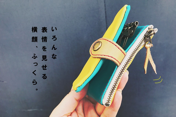 ▲POCKET ポップもダークも自分好みを作る「ポケットプランプ キーケース」小銭もカードもOK（PPK-CUSTOM） 6枚目の画像