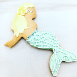 Mermaid cookies(マーメイドのアイシングクッキー) 1枚目の画像