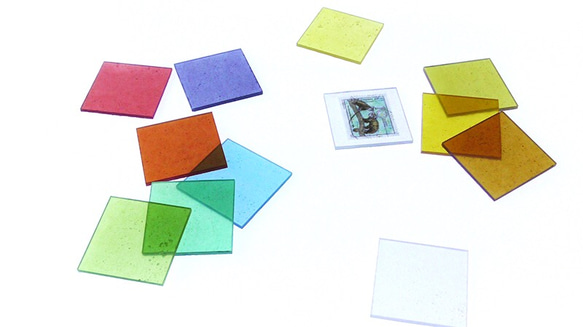 DIYパーツ　全色サンプルセット　半透明プラスチック板　ITTEN FRP BOAD 6枚目の画像