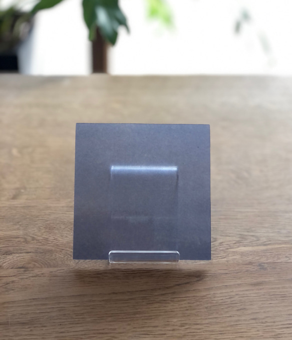 手作りの建築素材　半透明プラスチック板　FRP  10cm 宵闇色（半透明青緑）カット済 1枚目の画像