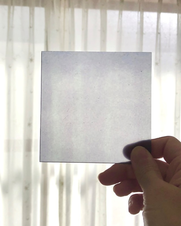 宵闇色　半透明FRP平板建材25ｃｍ以内・ガラス繊維強化プラスチック製　ITTEN FRP BOARD 2枚目の画像