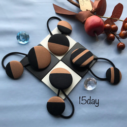 38-156くるみボタンヘアゴム ハロウィン 選べる2個ハロウィンくるみボタンヘアゴム ヘアゴム 15day 通販