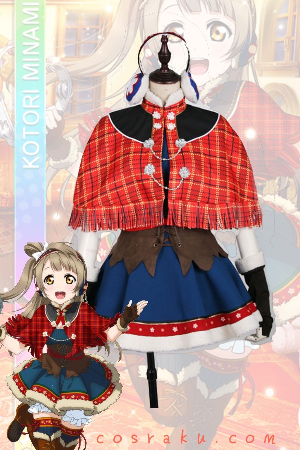 コスプレ衣装 ラブライブ ことり式雪だるま スクフェス UR 南ことり