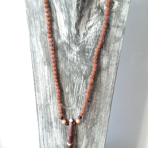 パイプウニのネックレス　エスニック パイプウニのネックレス エスニック