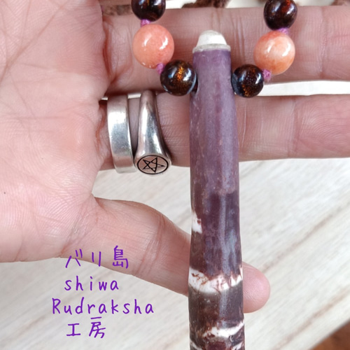 パイプウニのネックレス　エスニック パイプウニのネックレス エスニック