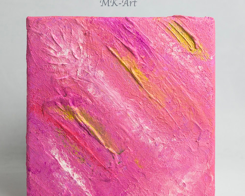 Blooming( アート絵画 18x18cmキャンバス) 絵画 MK-Art 通販