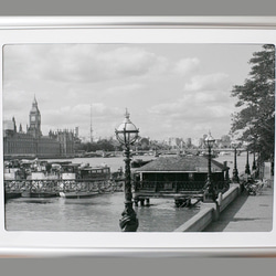 ロンドンの街並み(白黒アートポスターA4/A3) 写真・グラフィック MK