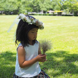 【再販】Green natural な花冠 10枚目の画像