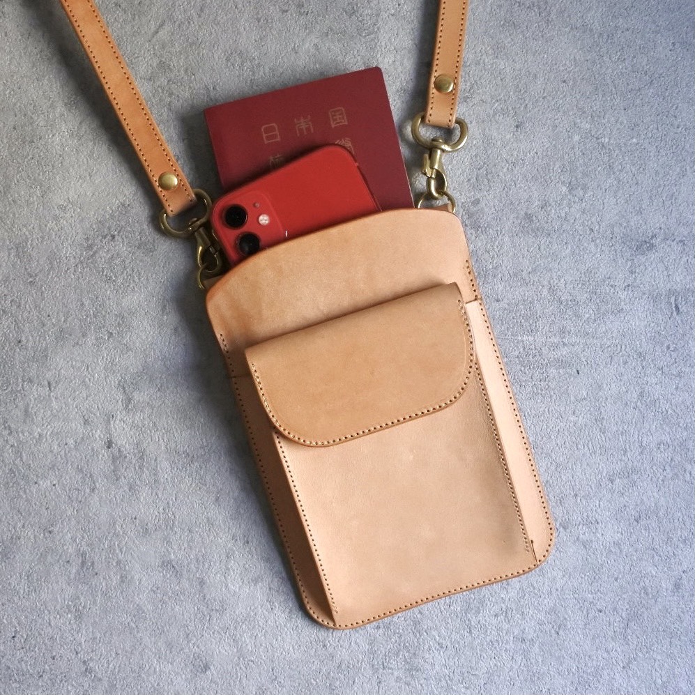 薄型スマートフォン ポシェット 5色