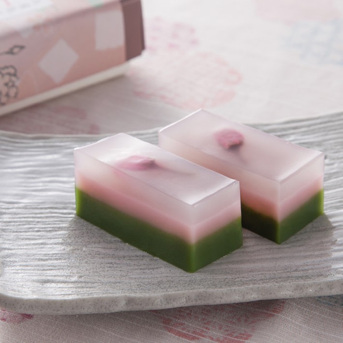 春季限定】豆腐屋さんの桜水ようかん 和菓子 豆腐処味匠くすむら 通販  