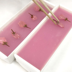 【春季限定】豆腐屋さんの桜水ようかん 3枚目の画像