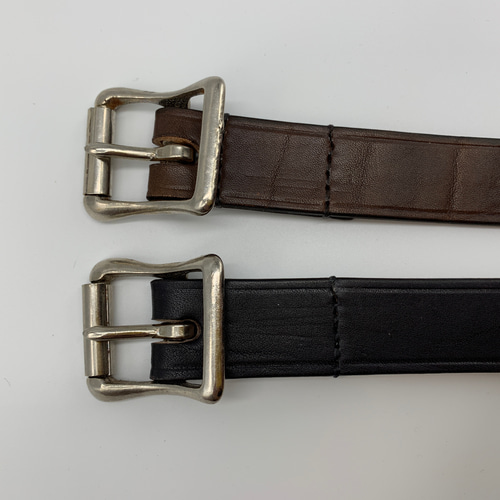 受注生産 ビンテージ North&Judd 25mm ローラーバックル ナローベルト