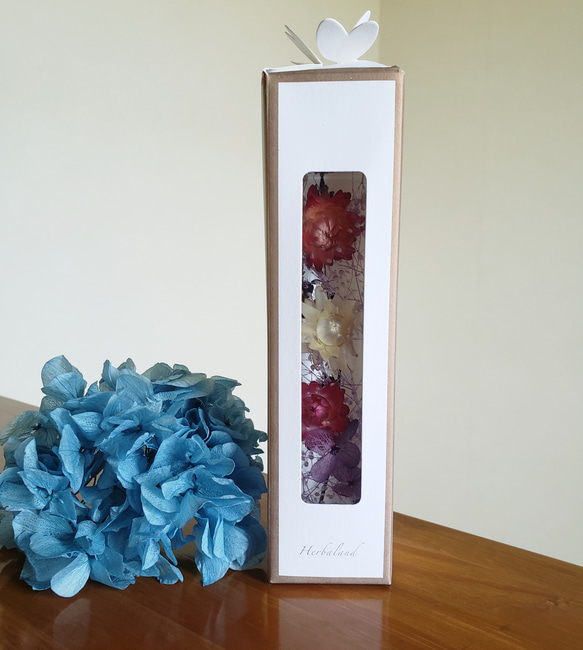 ～ハーバリウム仏花～　お供え用
二本セット(専用ボックス&タッセル無料) 3枚目の画像