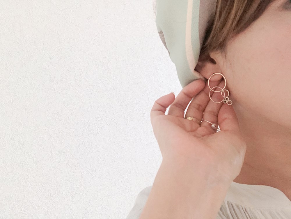 【grow】 pierce 14kgf　ゴールドピアス　アレルギー対応