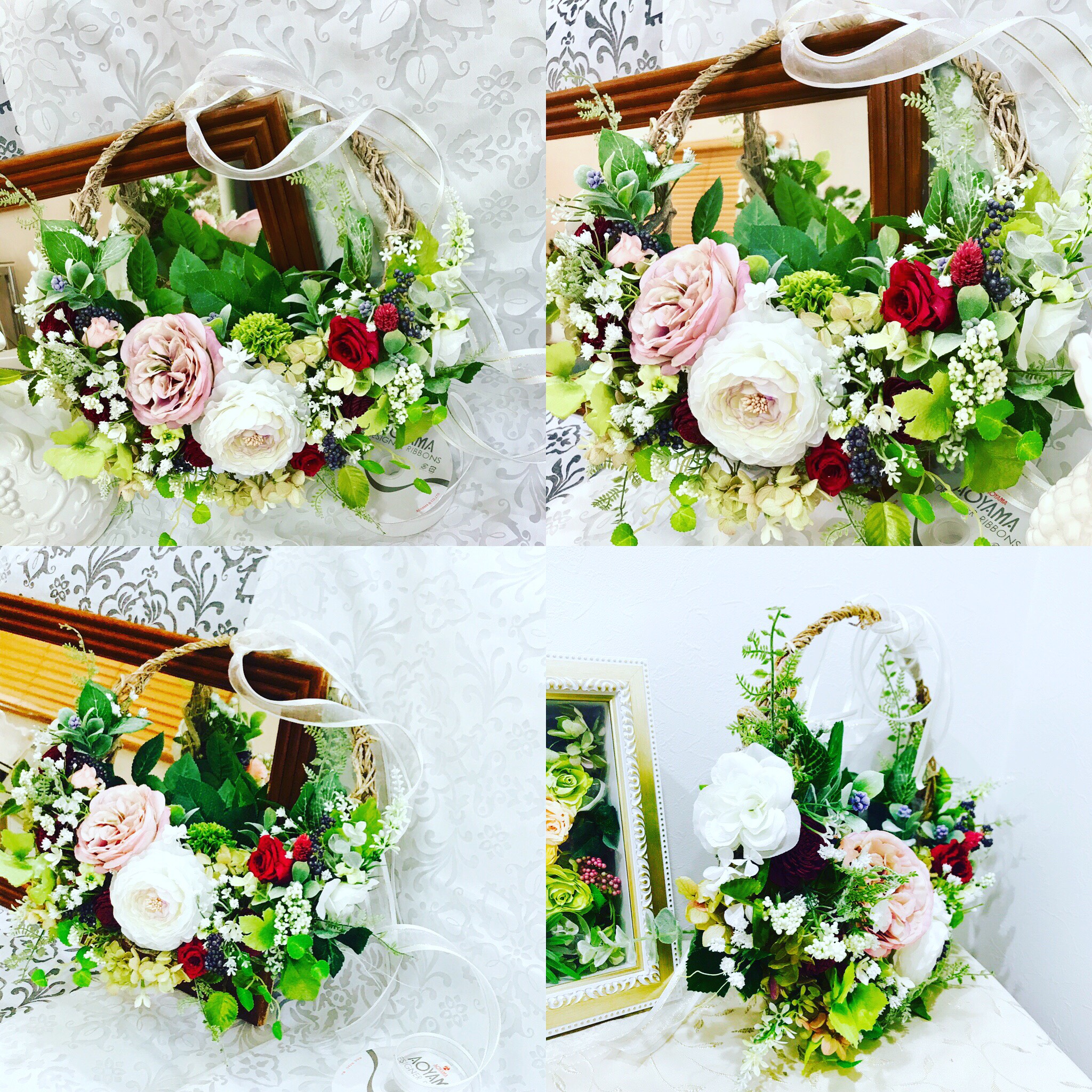 バスケットブーケ【受注制作】