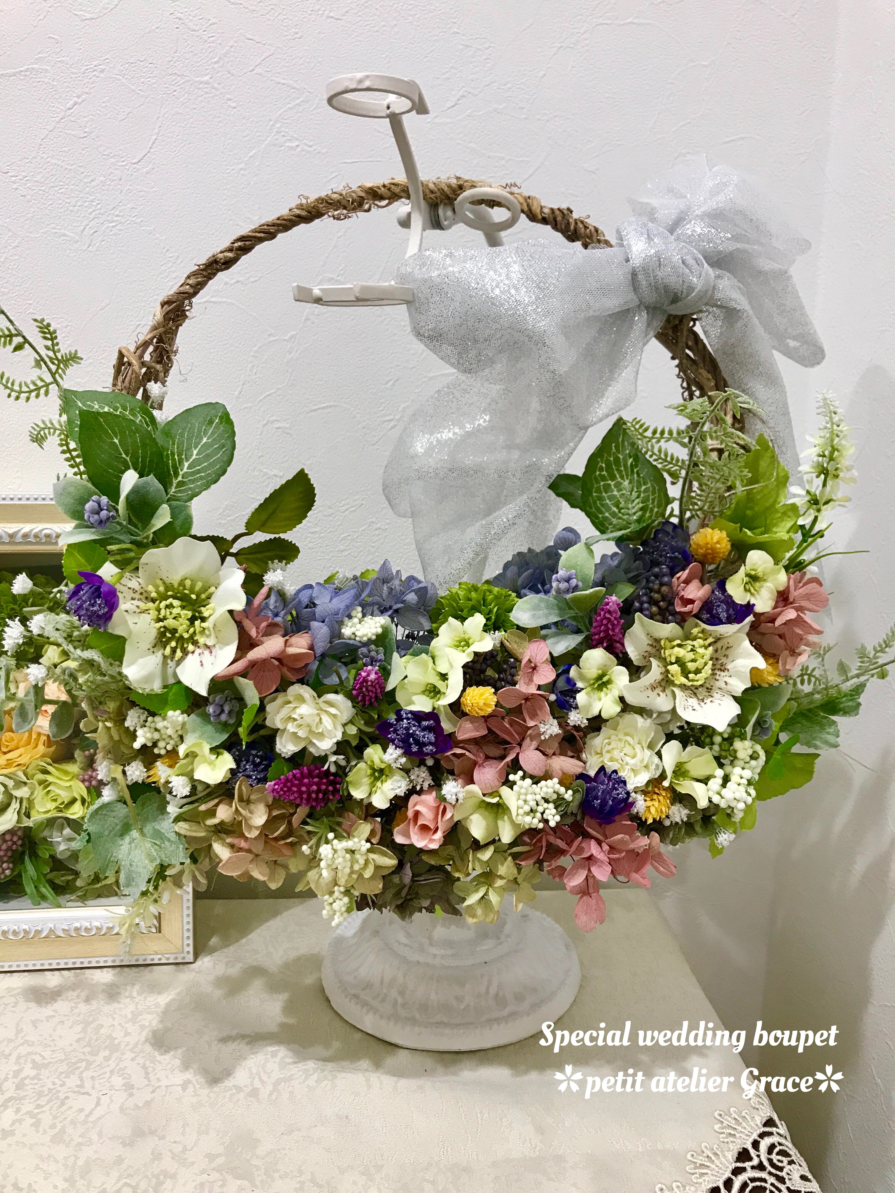 メルヴェイユ・フラワーではフルオーダーブーケのモニター花嫁