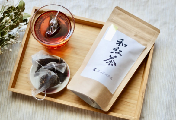 お正月のお茶プチギフト！杉山貢大農園の「和紅茶＆ほうじ茶」ティーバッグセット☆ 5枚目の画像