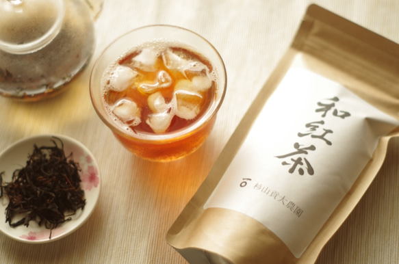 ストレートでもOK☆杉山貢大農園の「和紅茶」50g×２袋☆ホットでもアイスでも! 2枚目の画像