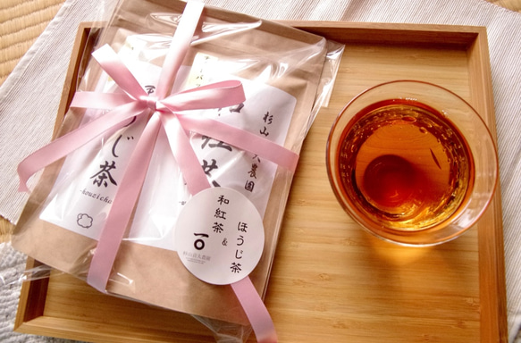 「和紅茶50g」&「ほうじ茶50g」リーフお試しセット！ホットでも水出しでもOK 7枚目の画像