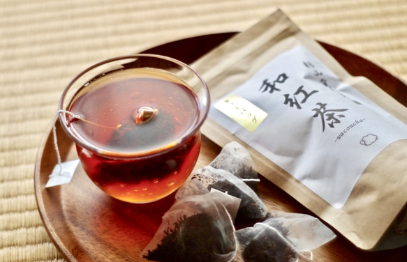 杉山貢大農園の「和紅茶ティーバッグ」&「ほうじ茶リーフ50g」お試しセット★ 3枚目の画像