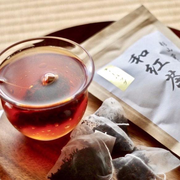 杉山貢大農園の「和紅茶ティーパック&ほうじ茶ティーバッグ」セット！お得な４セット！ 3枚目の画像
