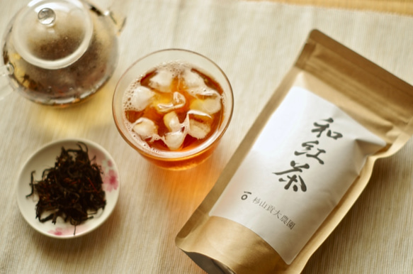 ストレートでもOK☆杉山貢大農園の「和紅茶」50g×10袋☆お得おまとめ買い！ 3枚目の画像