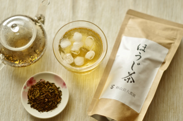 クセになる香ばしさ☆杉山貢大農園の「ほうじ茶」50g×４袋☆ホットでもアイスでも 4枚目の画像