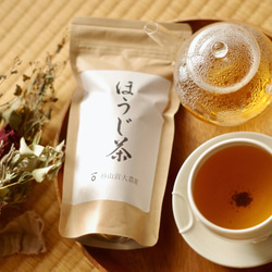 夏ギフトに！緑茶「和」200g &「ほうじ茶50g」＆フィルタインボトルのギフトセット 3枚目の画像