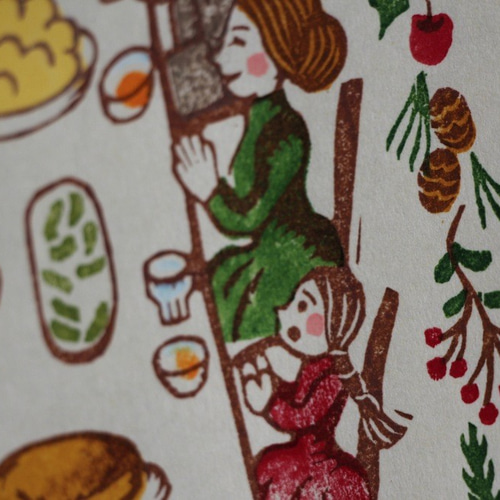 クリスマスを飾ろう アンティーク木版画 美品 ギュスターヴ・ドレ「シンデレラとガラスの靴」木版画 額縁