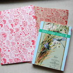 ＊複数ご注文で1枚サービス！＊ハート柄包装紙　バレンタイン　A3サイズ4枚 5枚目の画像