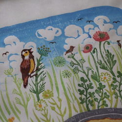 多色木版画　大草原とパンケーキ　「大草原の小さな家」から 6枚目の画像